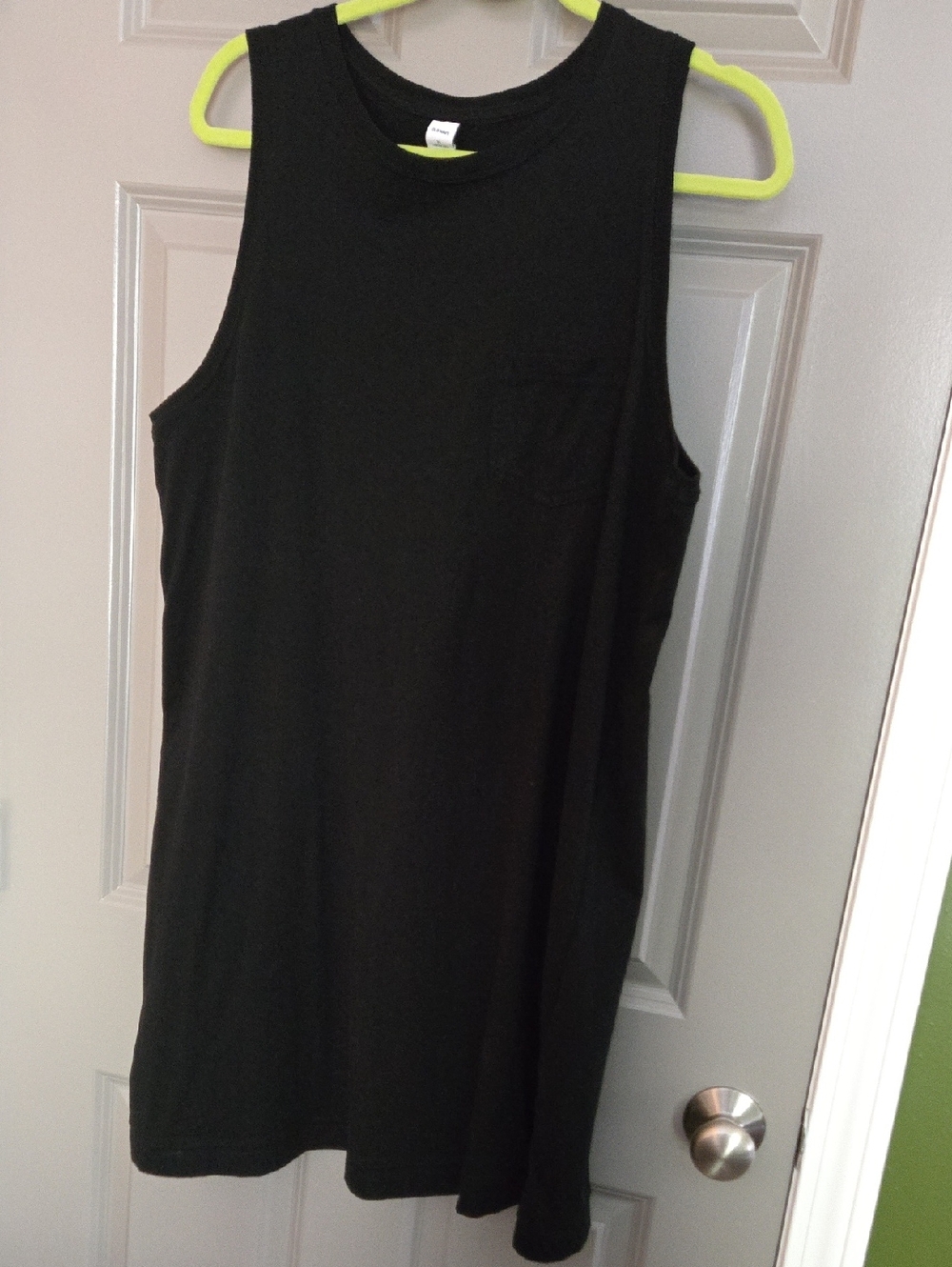 Classic Black Sleeveless Tank Dress